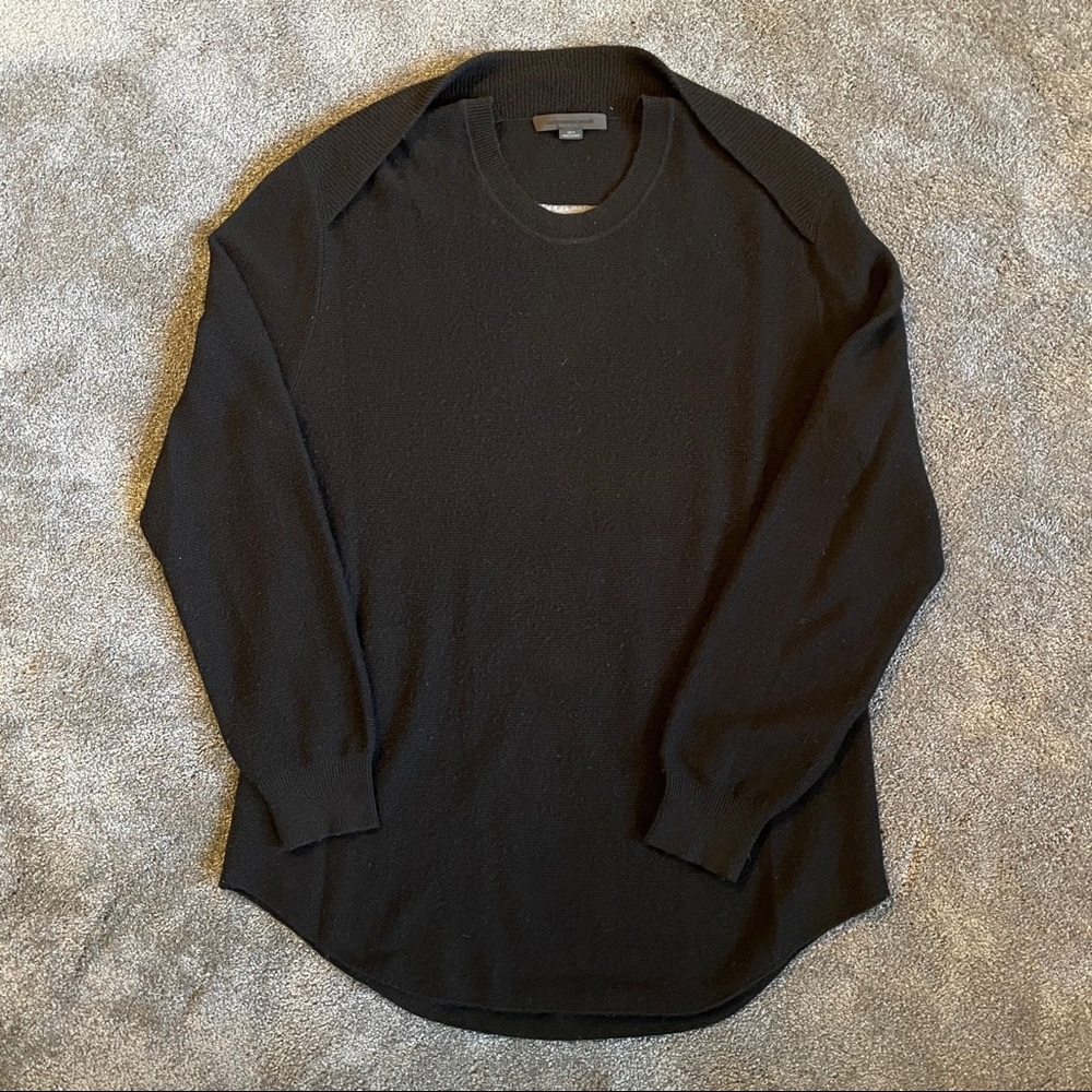 Alexander Wang black wool & cashmere sweater